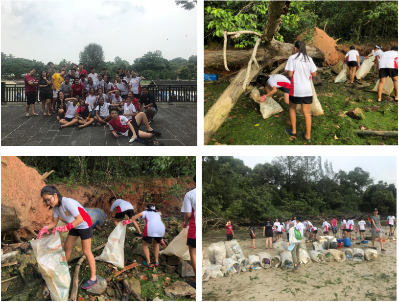 Coastal Clean Up by peer leaders